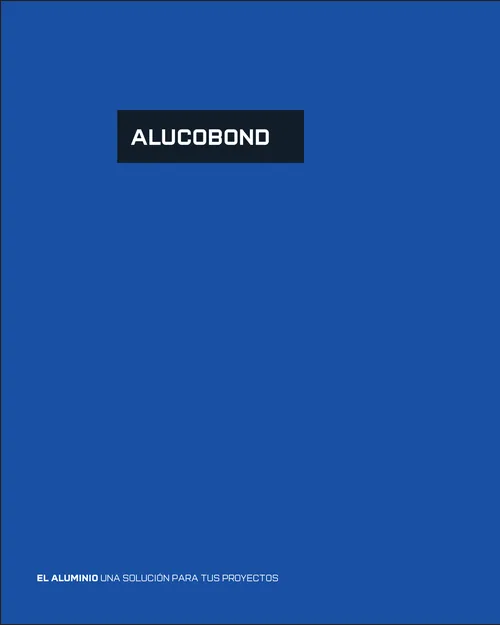 Portada del catálogo Alucobond