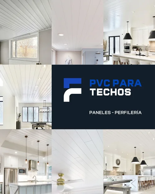 Portada del catálogo PVC para cielo raso