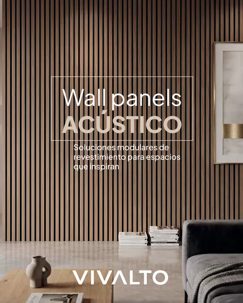 Portada del catálogo Wall panels acústicos